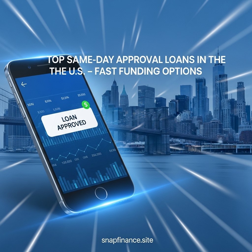 Top Same-Day Approval Loans in the U.S. – Fast Funding Options (2026 Guide)