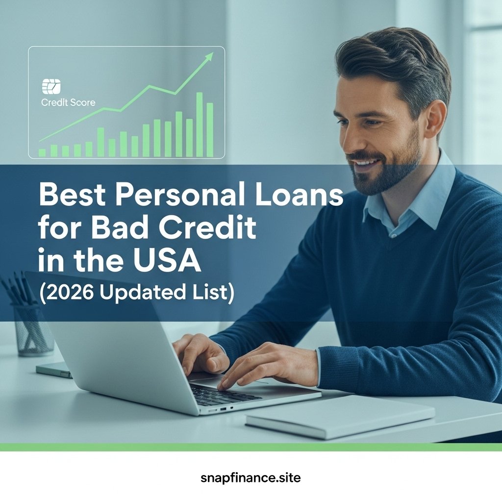 Best Personal Loans for Bad Credit in the USA (2026 Updated List)
